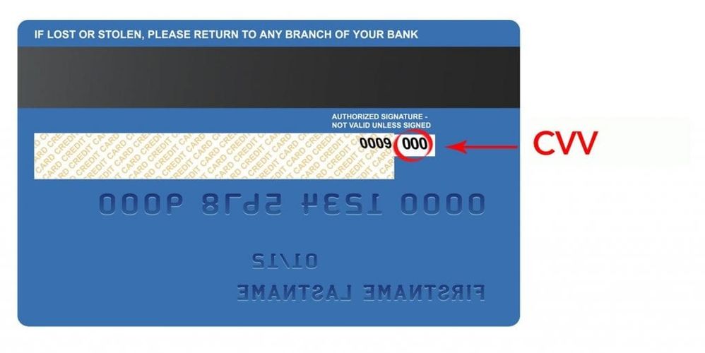 Demo Card (Back)